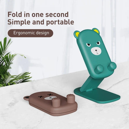 Green Bear Phone Stand