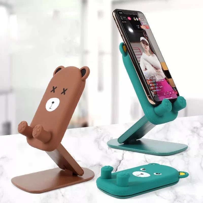Brown Bear Phone Stand
