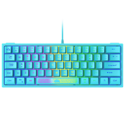 RGB Wired 62 Keys Gaming Keyboard