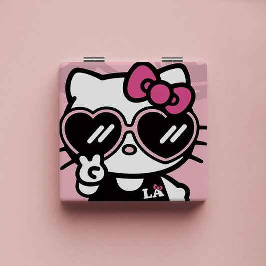 Hello Kitty Portable Mirror - Cool Kitty