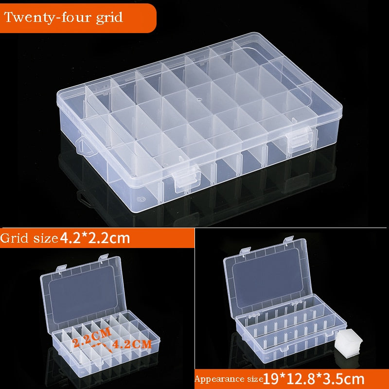Plastic Containers with Adjustable Slots 10/15/24