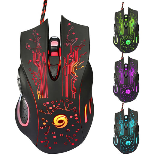 Wired LED Gaming Mouse - Circuits